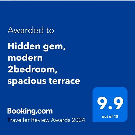 Hidden Gem, Modern 2bedroom, Amazing Terrace-free Parking-your Away From Tiran